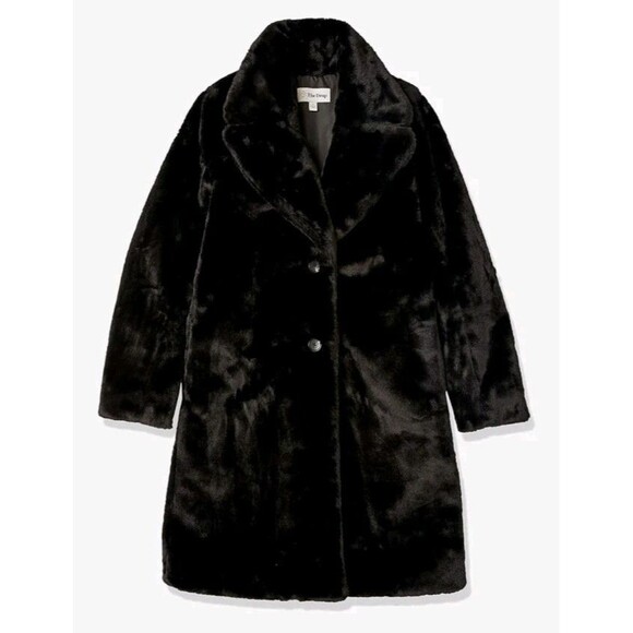 The Drop Women's Kiara Loose-Fit Long Faux Fur Coat Size XXL. - Picture 1 of 12